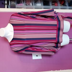 Multicolored Striped Blouse